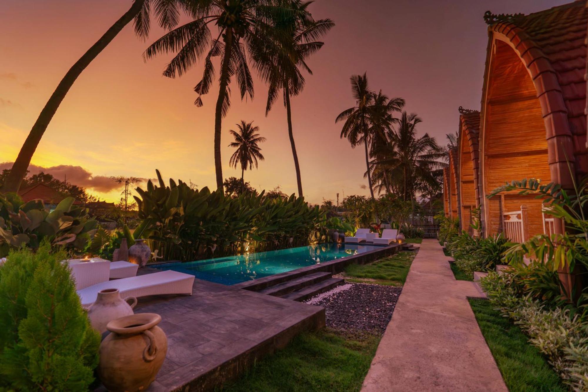 Penida Green Palm Cottage By Bali Cabin Toyapakeh Exterior foto